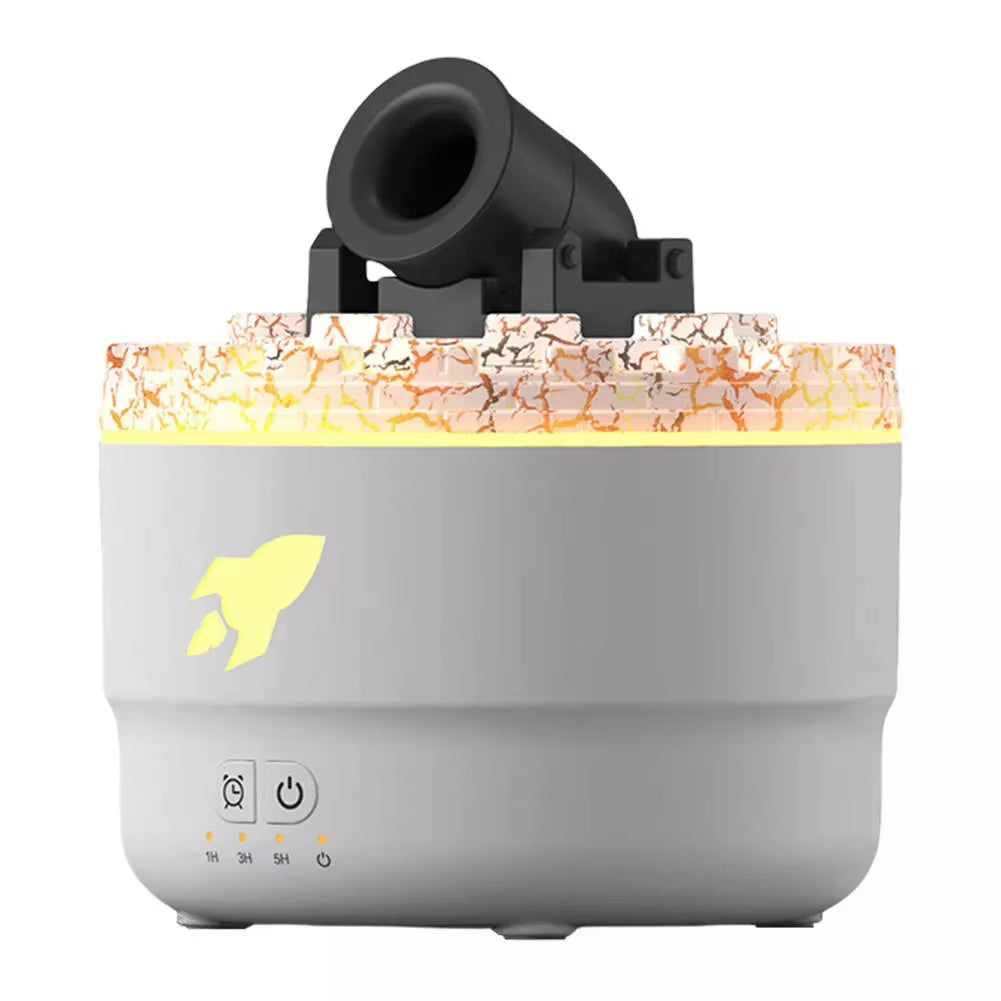 Volcanic Cannons 280ml Air Humidifier and Essential Oil Diffuser for Home and Desktop Aromatherapy