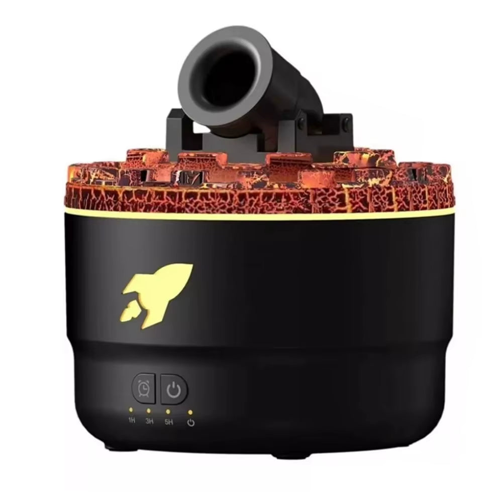 Volcanic Cannons 280ml Air Humidifier and Essential Oil Diffuser for Home and Desktop Aromatherapy
