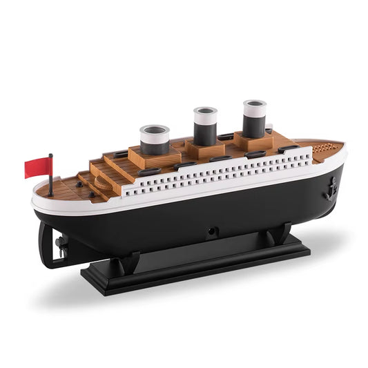 Retro Ship Air Humidifier Ultrasonic Aromatherapy Diffusers Mist Maker Fragrance Essential Oil Aroma Difusor Remote Control